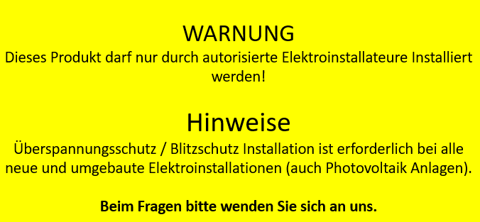 Blitz- Überspannungsschutz, Kombiableiter AC 4-polig, Imax 60 kA Imp 7,5kA, T1 T2